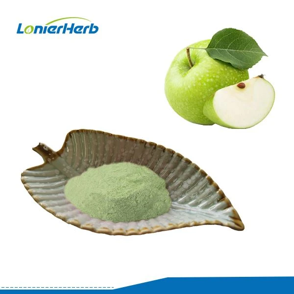 Poudre de jus de pomme verte